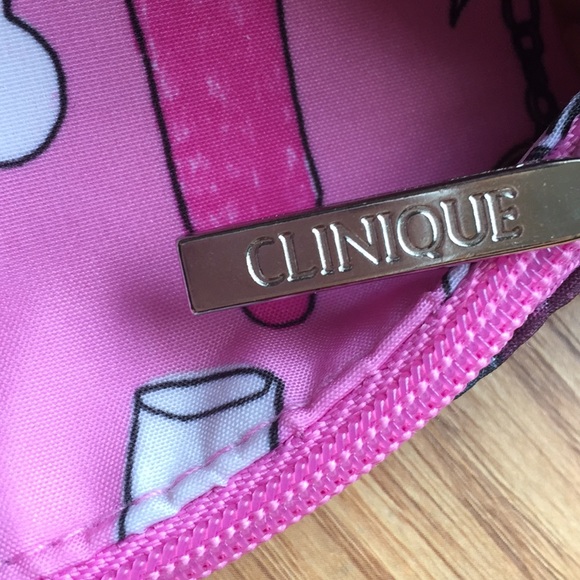 NWOT Clinique Bag in Pink - Picture 4 of 5